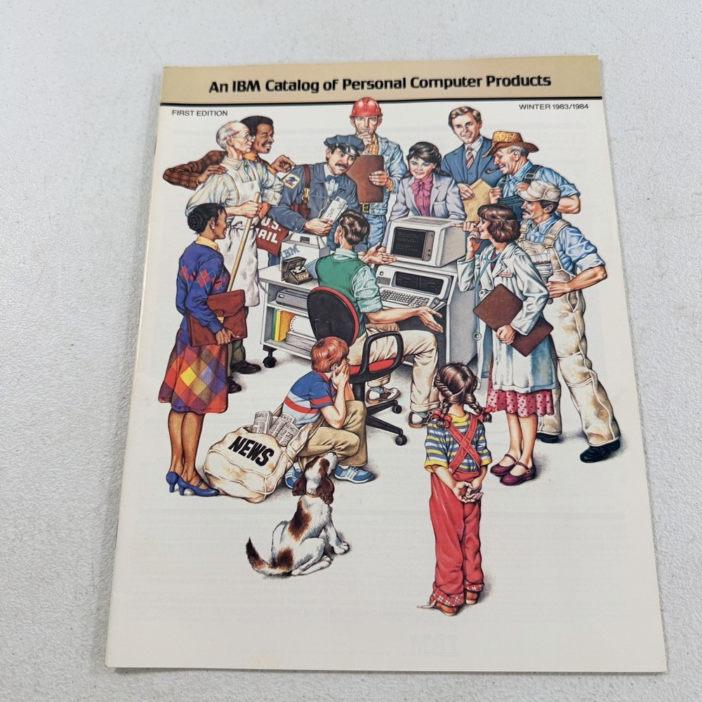 An IBM Catalog Of‎ Personal Computer Products Winter 1983/1984 First Edition